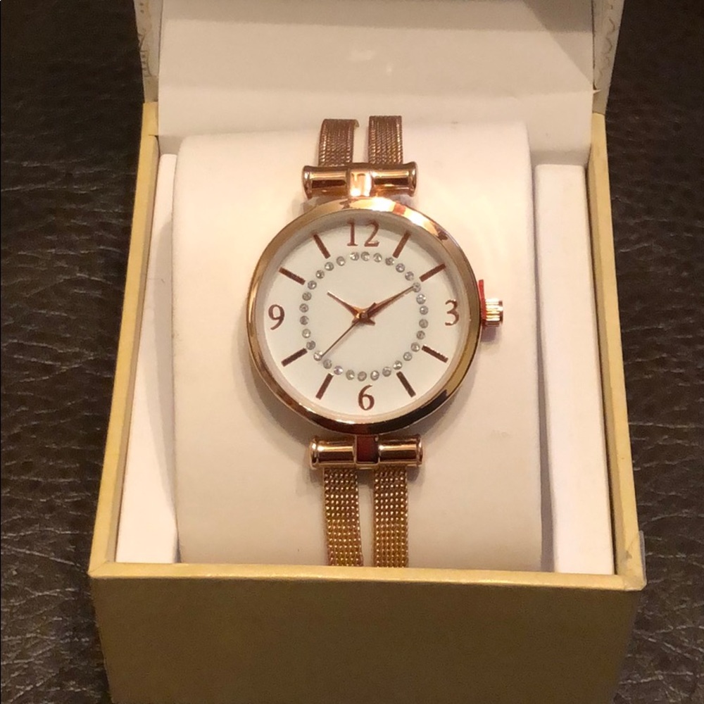 Rose Gold Watch - Charter Club